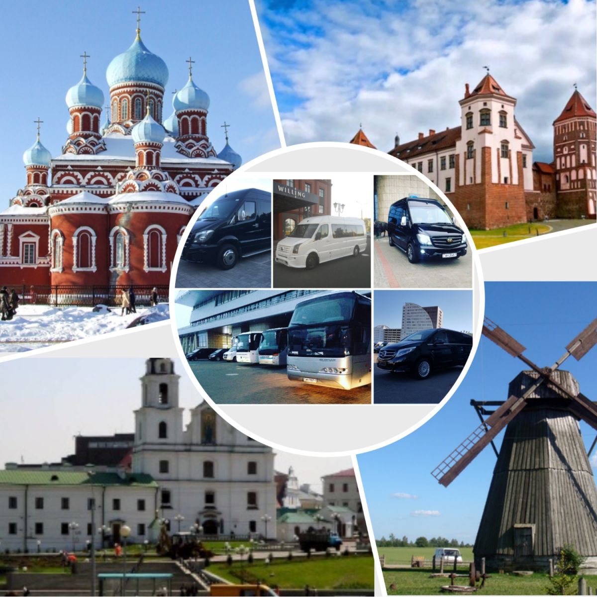 Rent cars, vans and chauffeur service in Minsk service